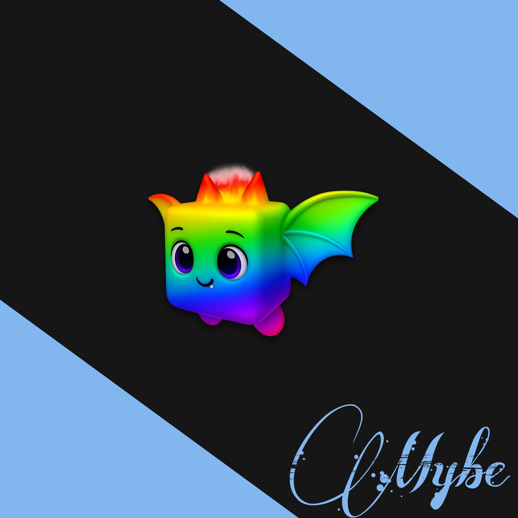 Chroma Fire Bat Pet