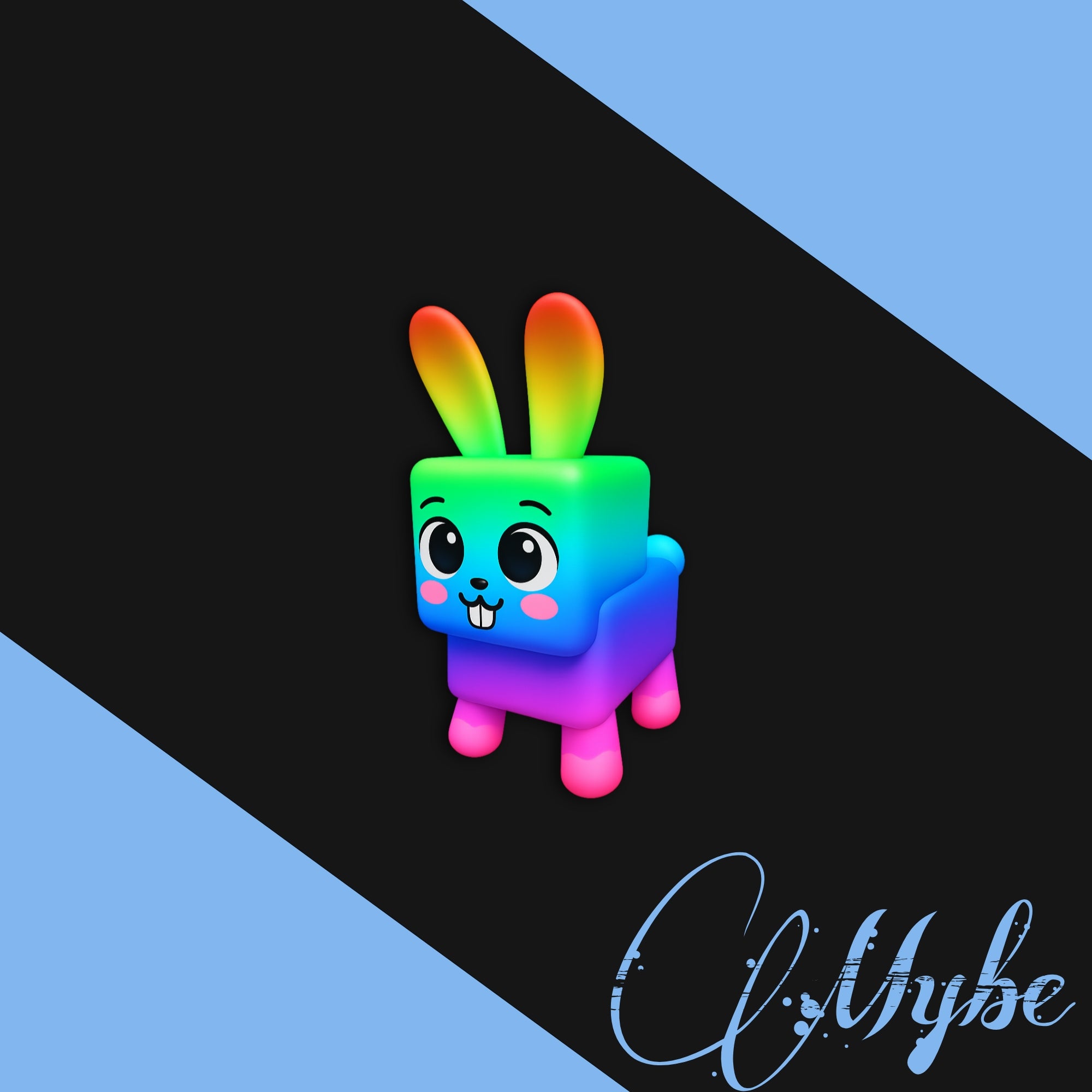 Chroma Fire Bunny Pet