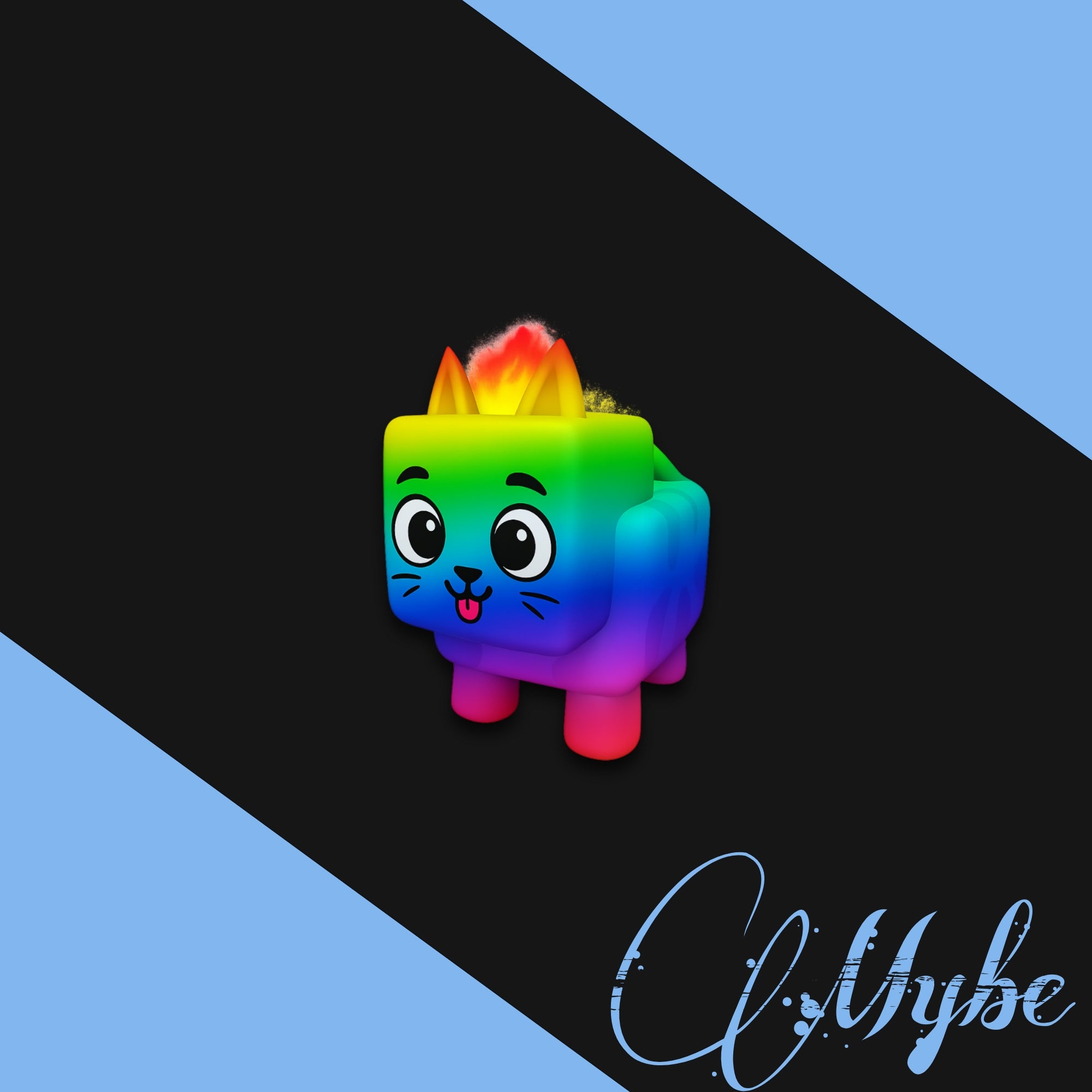 Chroma Fire Cat Pet