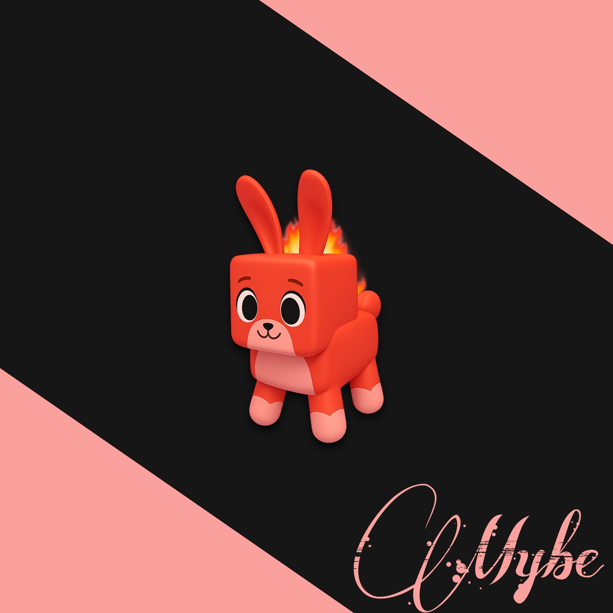 Fire Bunny Pet